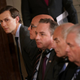 White House senior adviser, and son-in-law to the president, Jared Kushner (far left) joins other Cabinet members and senior members of the Trump administration during a news conference with President Donald Trump and Colombian President Juan Manuel Santos in the East Room of the White House on May 18, 2017. (Chip Somodevilla/Getty Images)
